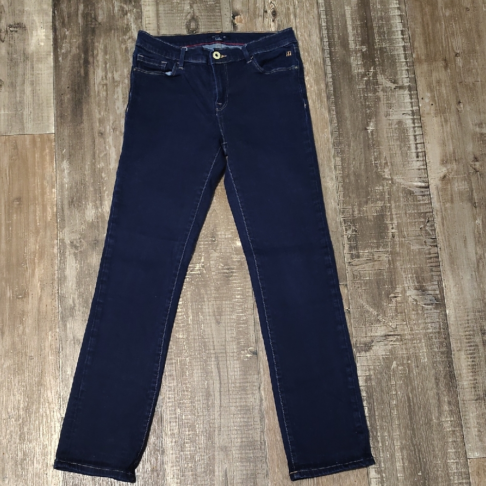 Tommy Hilfiger Navy Straight Leg Jeans